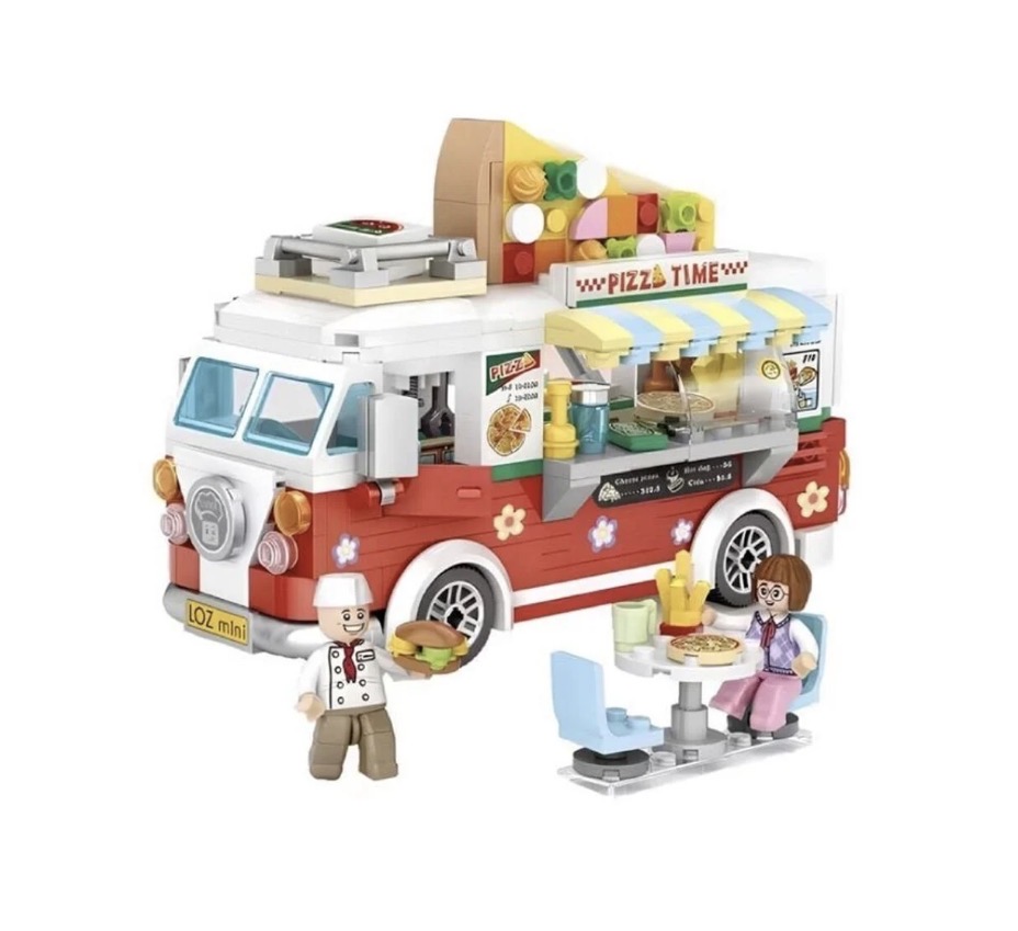 LOZ PİZZA ARABASI BLOCK OYUNCAK 493 PARÇA