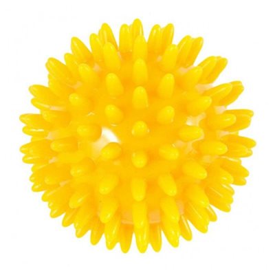 Thera-Band Massage Ball - Duyu Uyarıcı Dikenli Masaj Topu-8 CM - SARI