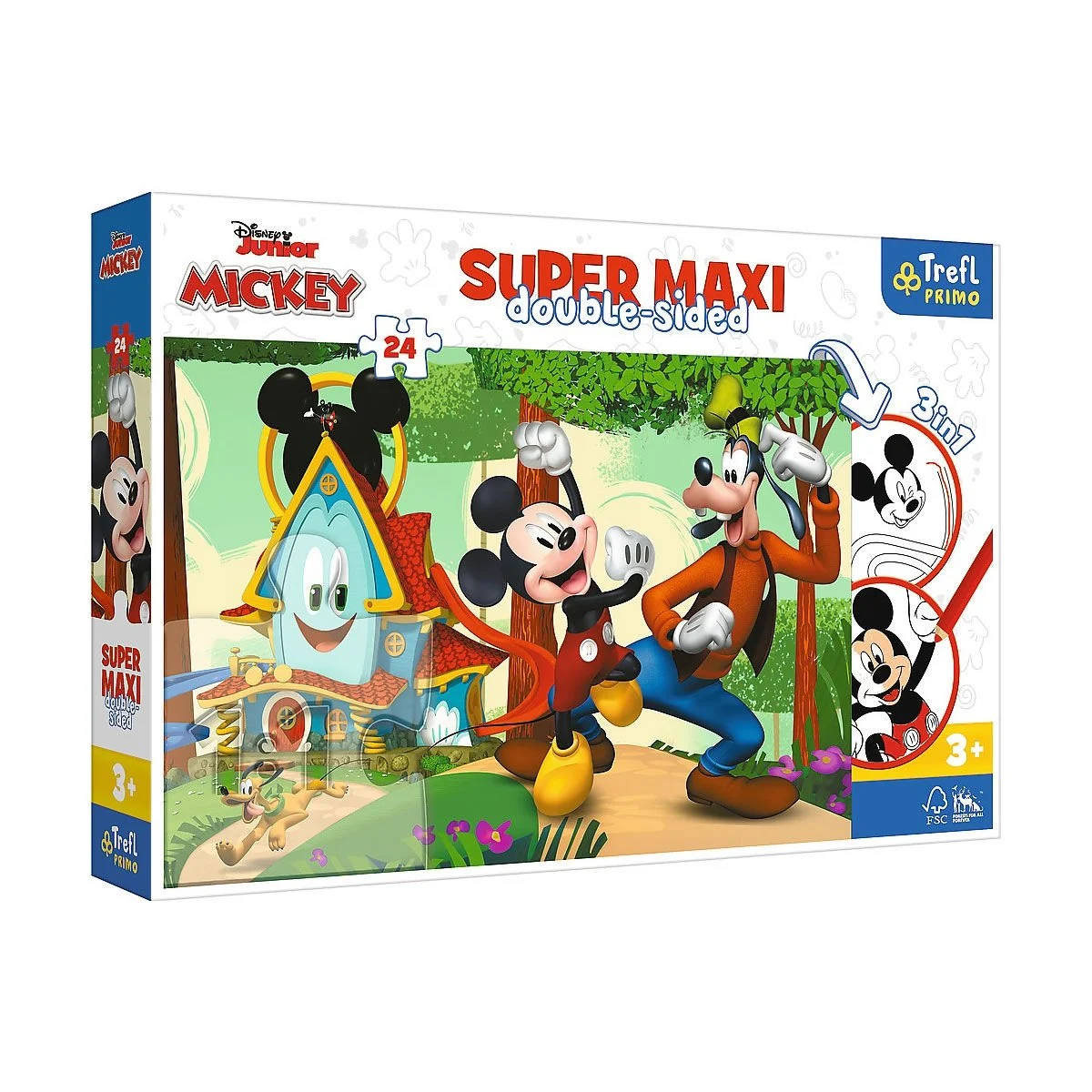 Süper Maxi Mickey 24 Parça Çocuk Puzzle