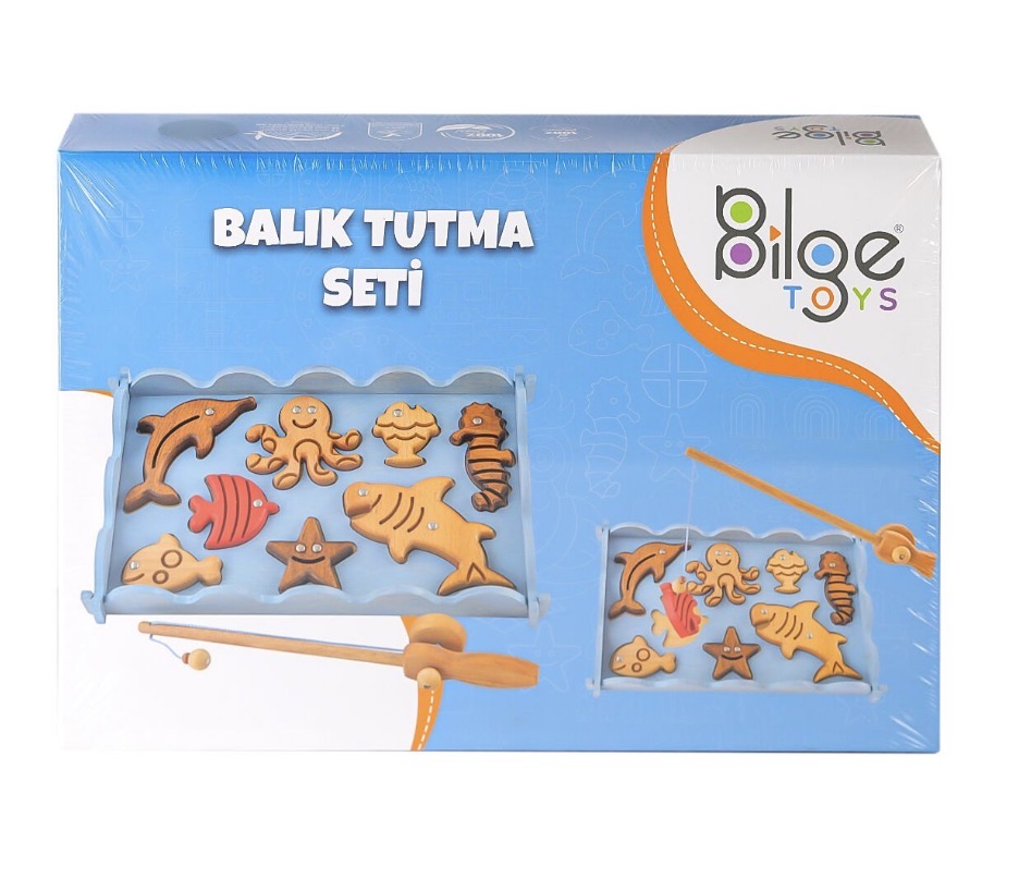 Ahşap Balık Tutma Oyunu