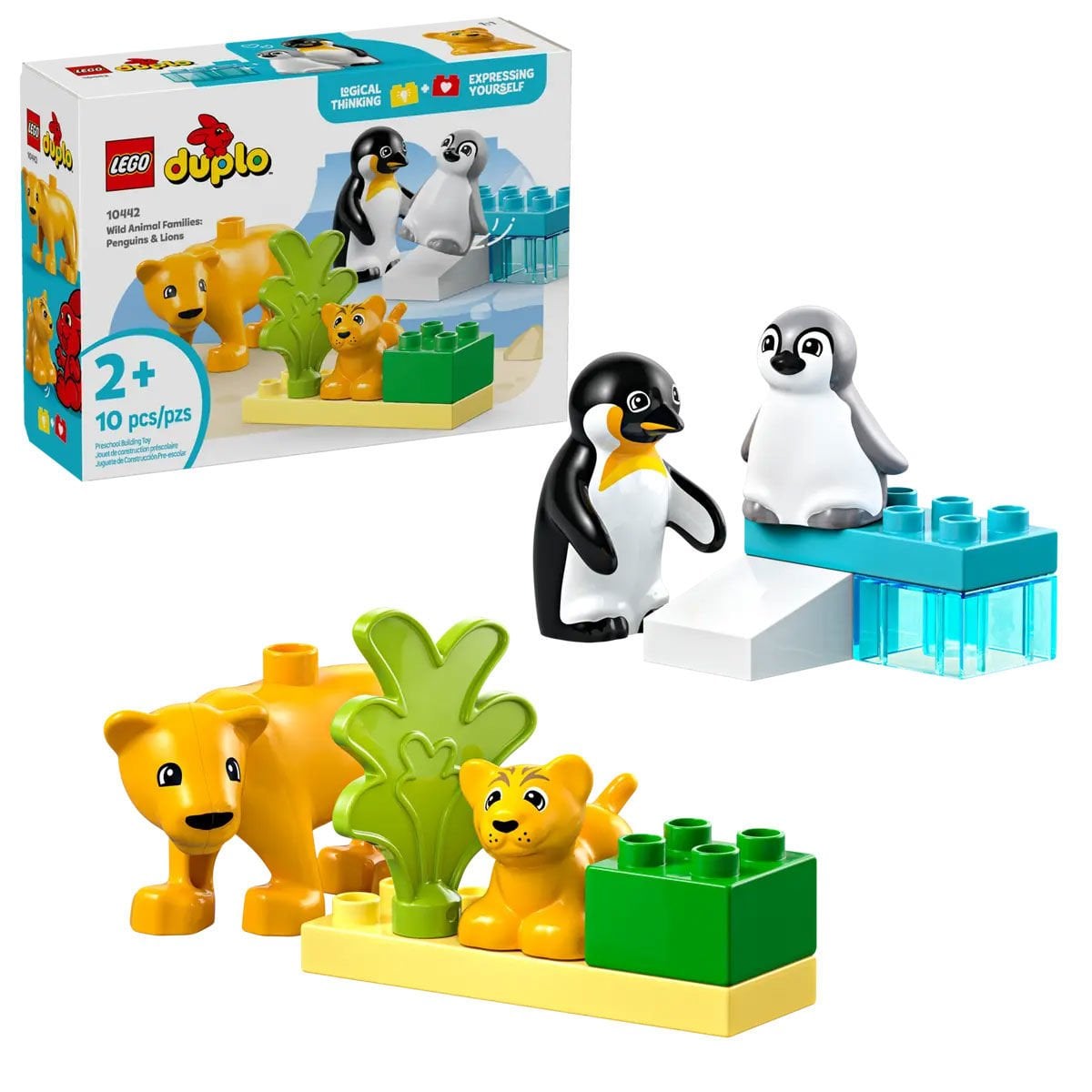 Lego Duplo Penguen ve Aslanlar 10 parça