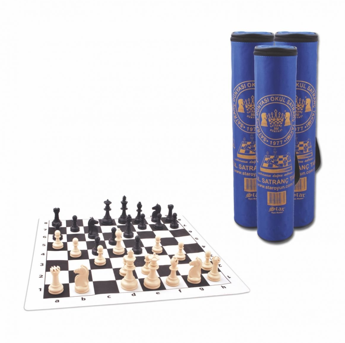 Okul Satranç Takımı-Bez Çantalı 