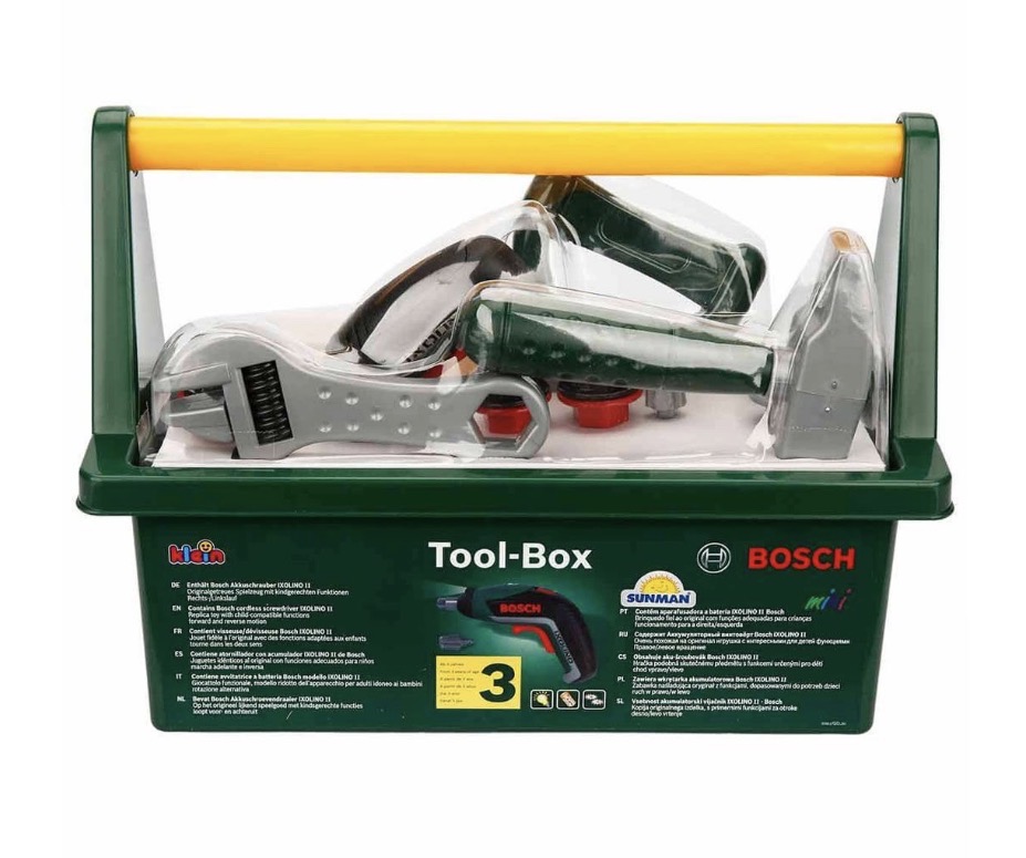 Bosch El Çantalı Oyuncak Tamir Seti 17 Parça 