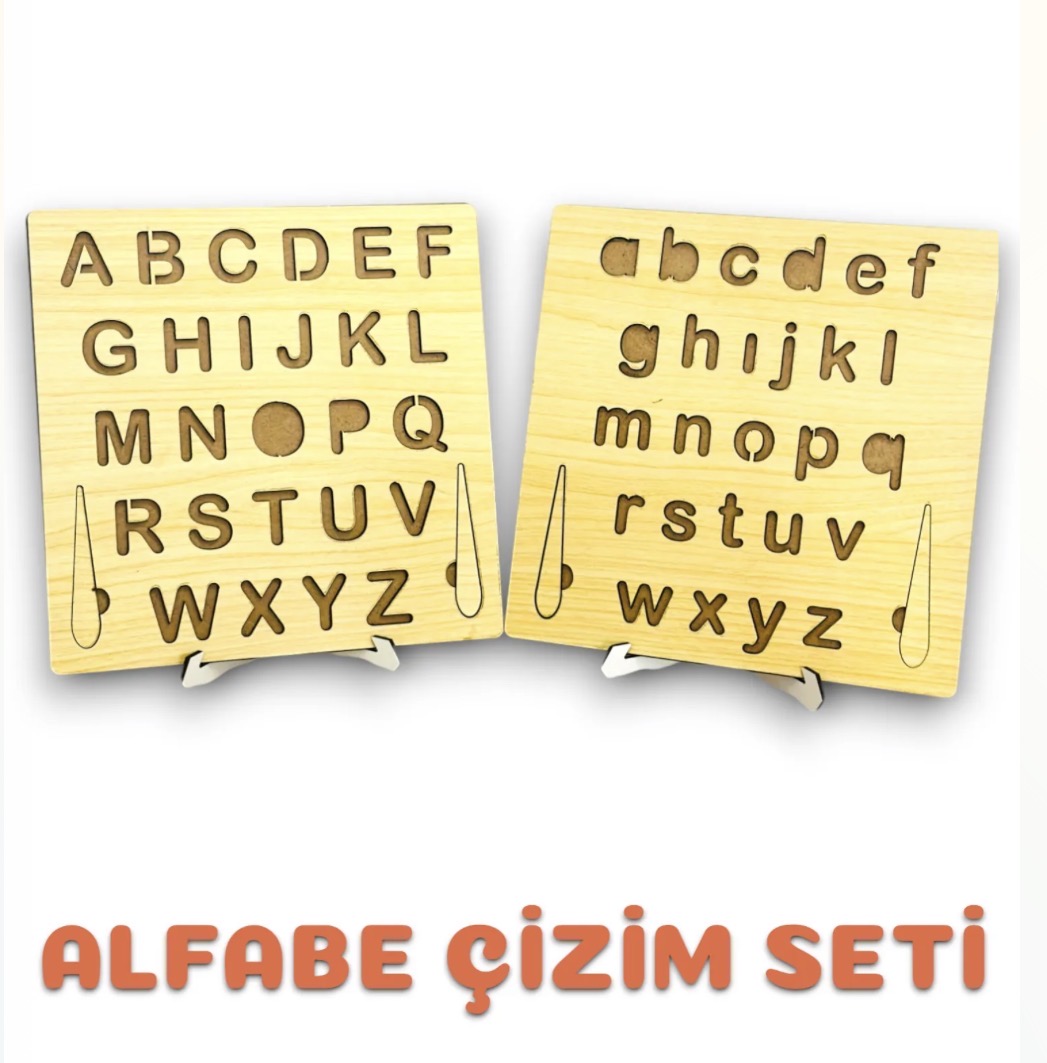 Alfabe Çizim Seti
