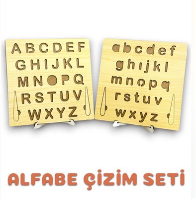 Alfabe Çizim Seti