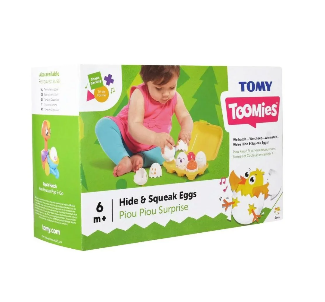 Tomy Toomies Saklambaçlı Renkli Yumurtalar