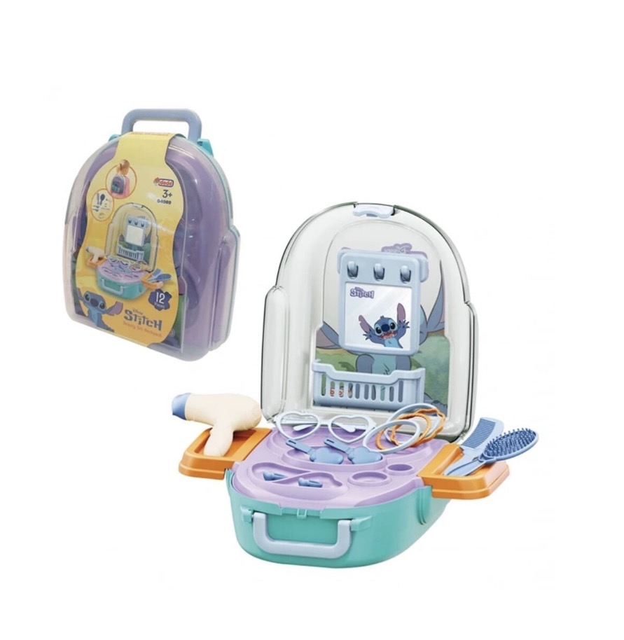STITCH GÜZELLİK SET SIRT ÇANTASI