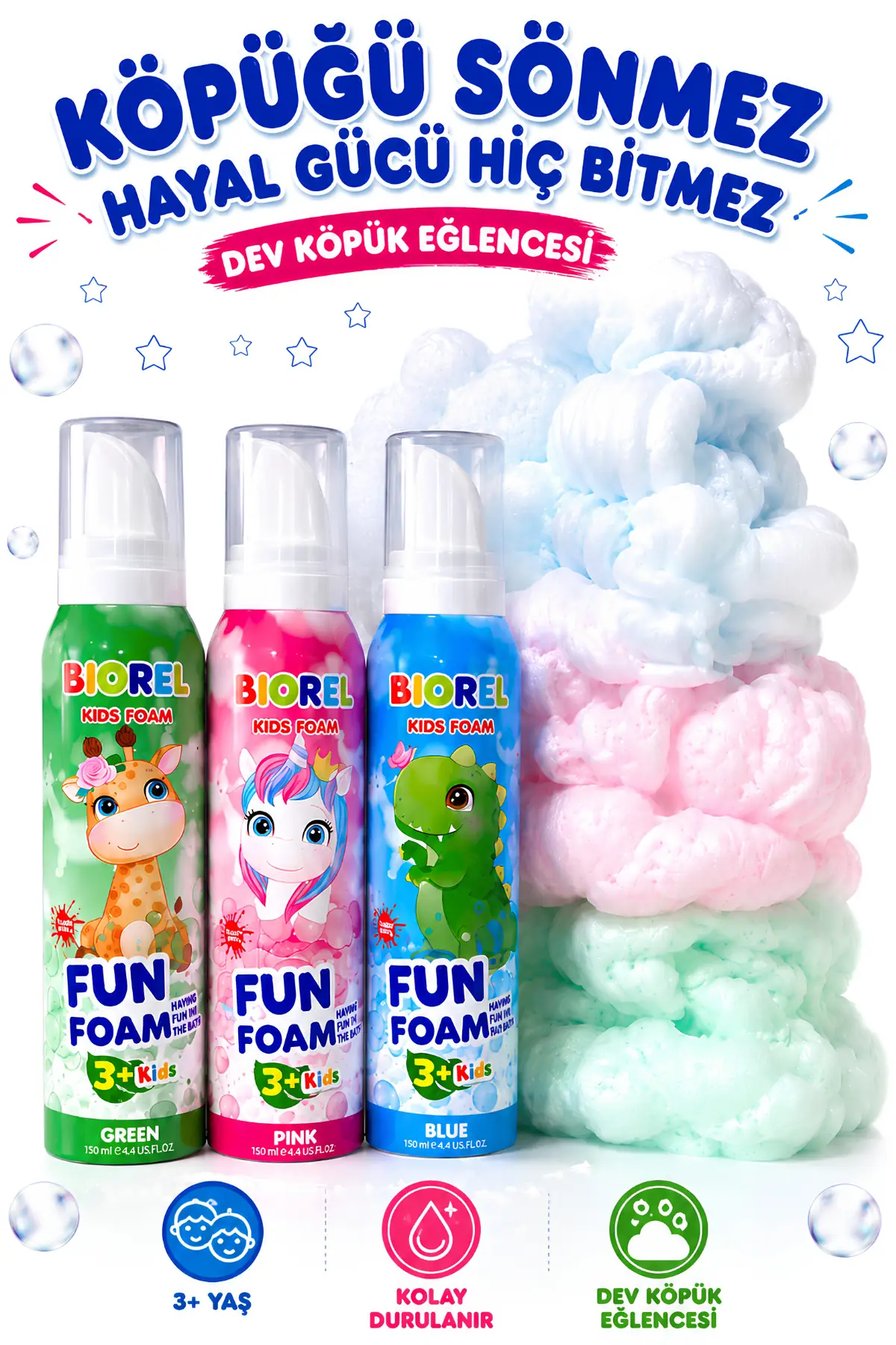 Biorel Oyun Köpüğü Duyusal Oyun - Sensory Play 