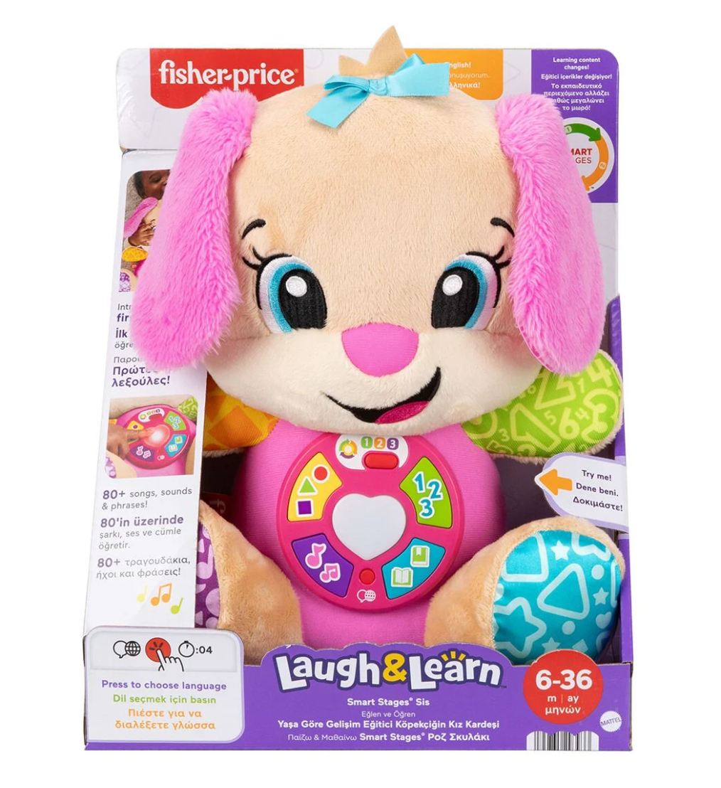 Fisher Price Eğtici Köpekçiğin Kız Kardeşi-Yaşa Göre Gelişim