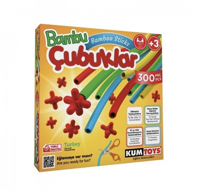 Bambu Çubuklar - 300 parça 