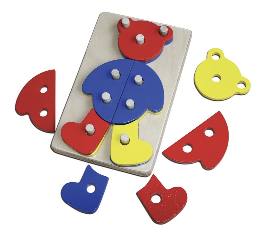 Ayı Sök Tak Ahşap Oyuncak 