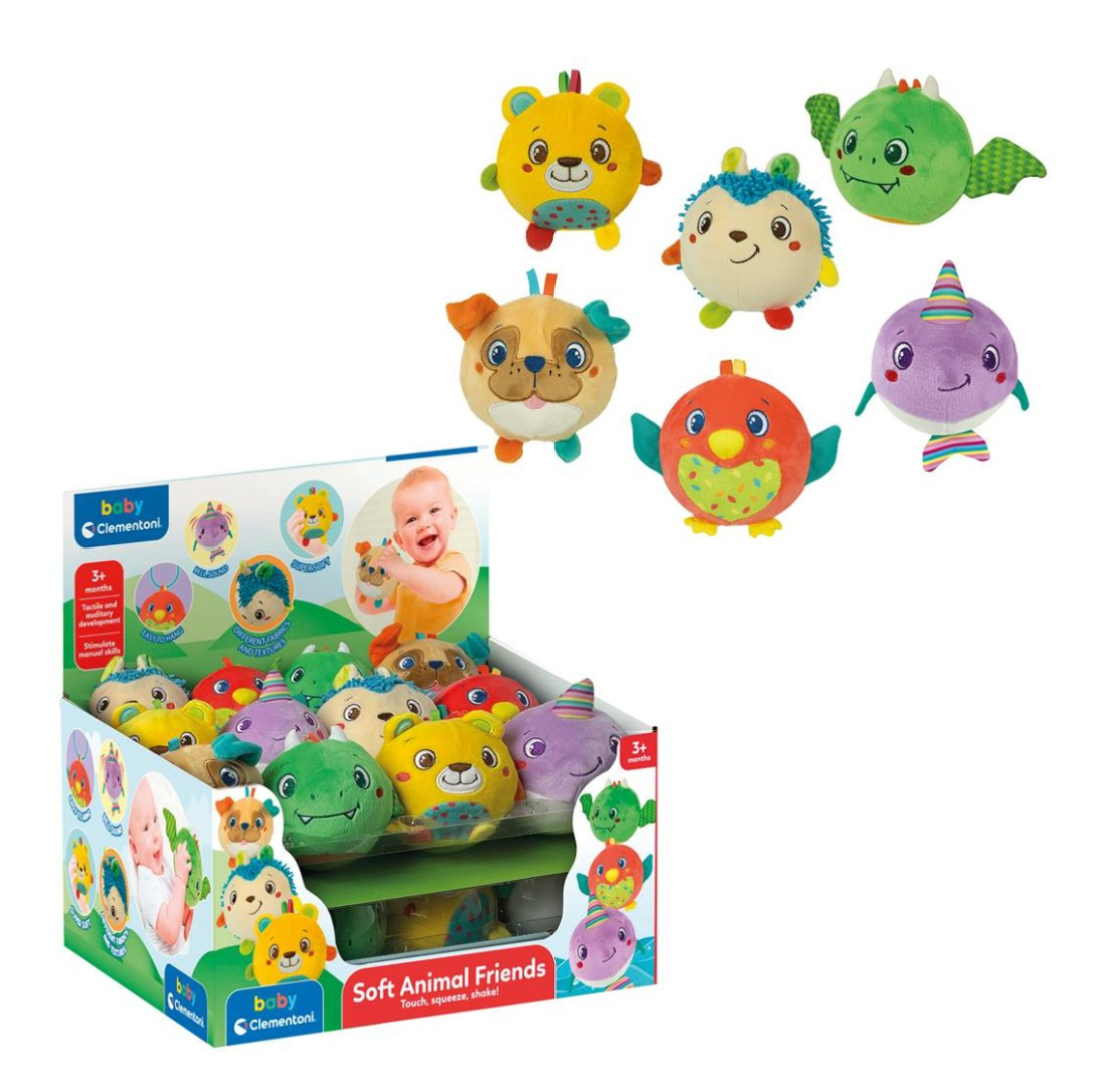 Baby Clementoni - Yumuşak Hayvan Arkadaşlar