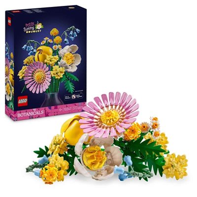 Lego iconic Botanicals Pembe Çiçek Buketi 373 parça