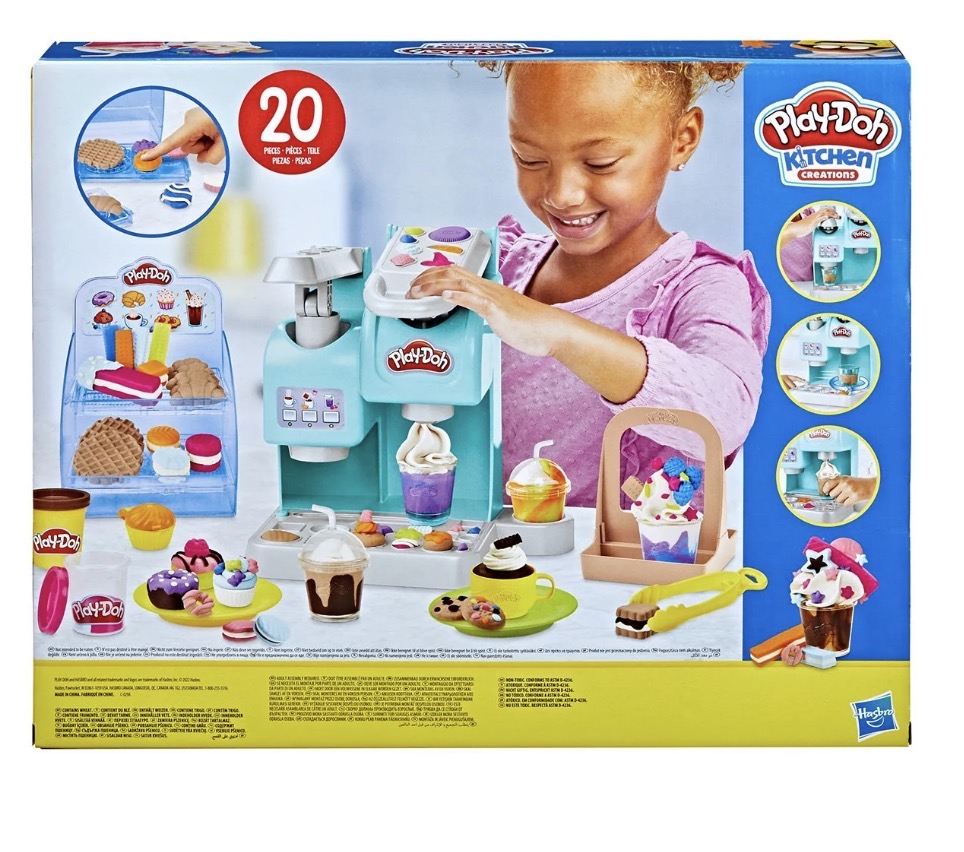 Play-Doh Süper Renkli Kafe Oyun Seti +3 yaş