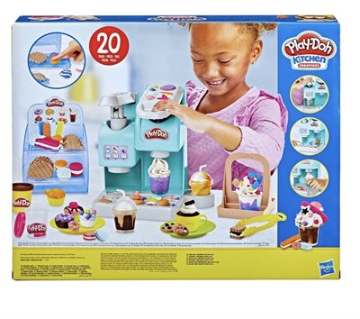 Play-Doh Süper Renkli Kafe Oyun Seti +3 yaş