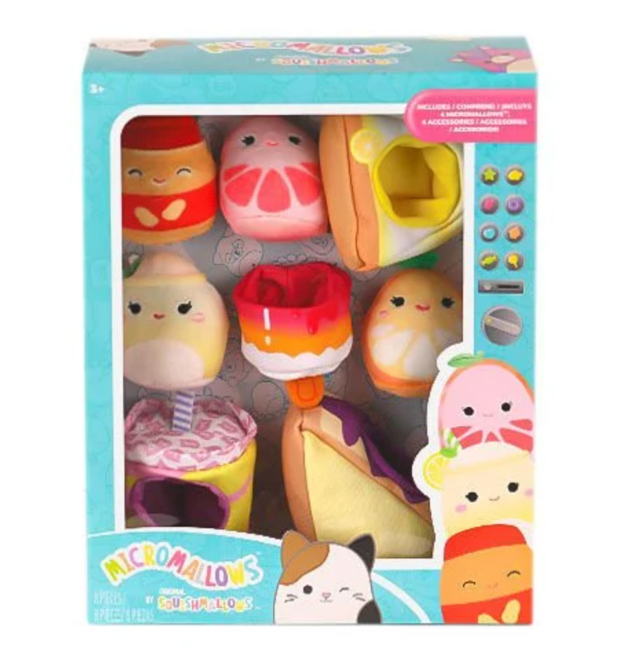 Micromallows 4 figür 4 Aksesuar Set -Necotoys