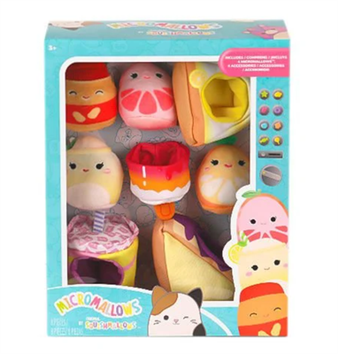 Micromallows 4 figür 4 Aksesuar Set -Necotoys
