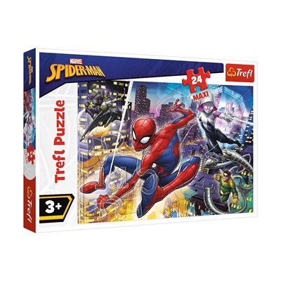 Spiderman 24 Parça Maxi Çocuk Puzzle