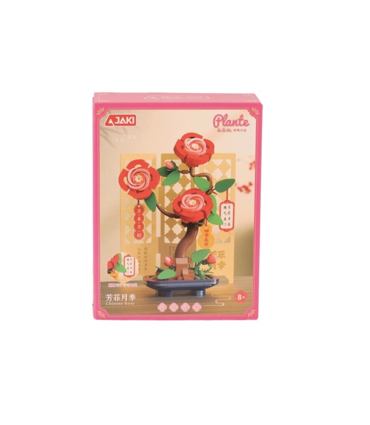 JAKİ GÜL MODELİ 262 PARÇA BLOCK OYUNCAK