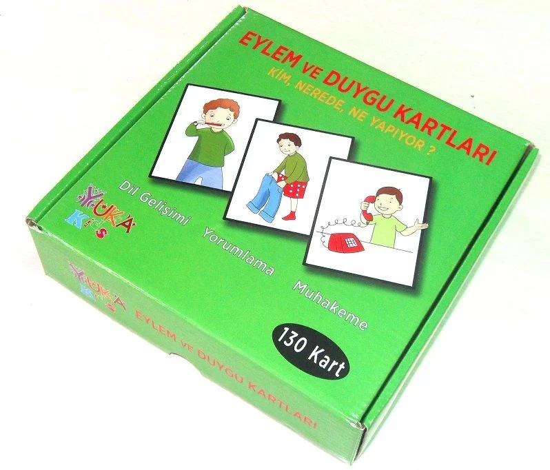 Duygu ve Eylem Kartları (Kim, nerede, ne yapı