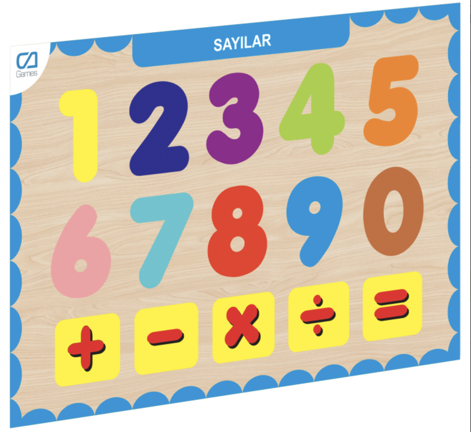 CA GAMES AHŞAP SAYILAR BUL-TAK