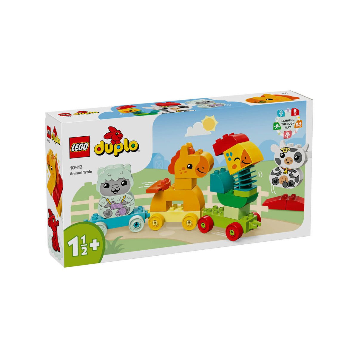 Lego Duplo İlk Hayvan Trenim 19 parça +1,5 yaş