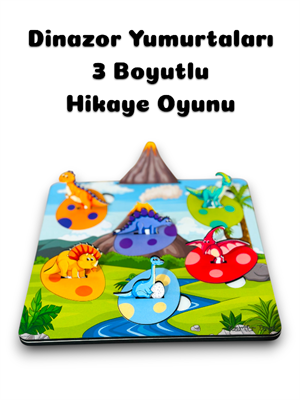 Dinazor Yumurtaları Hikaye Oluşturma Oyunu