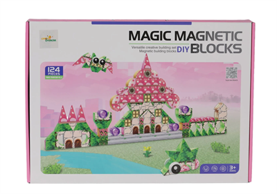 MANYETİK PUZZLE 124 PARÇA