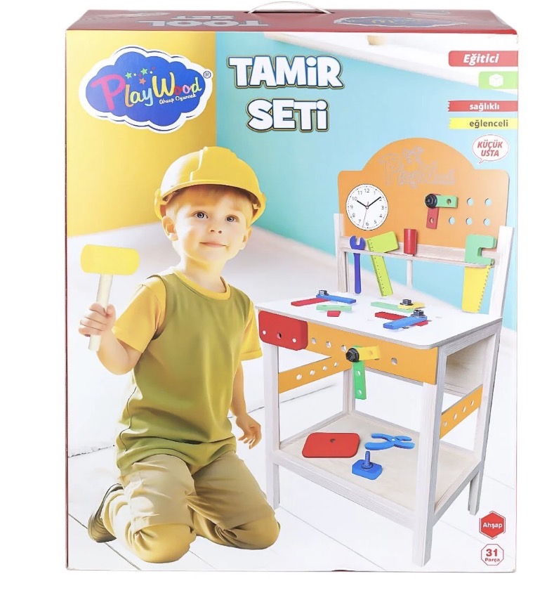 Ahşap Tamir Seti -Onyıl Oyuncak