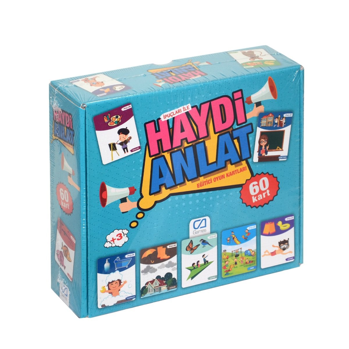 Games, Haydi Anlat - Eğitici Oyun Kartları / +3 yaş