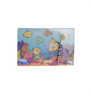 BEE SMART AHŞAP BALIK TUTMA PUZZLE