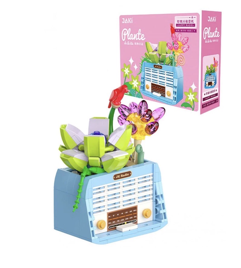 JAKİ RADYO MODEL 174 PARÇA BLOCK OYUNCAK