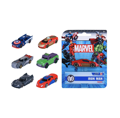 Marvel Araç Tekli Paket 6-asst