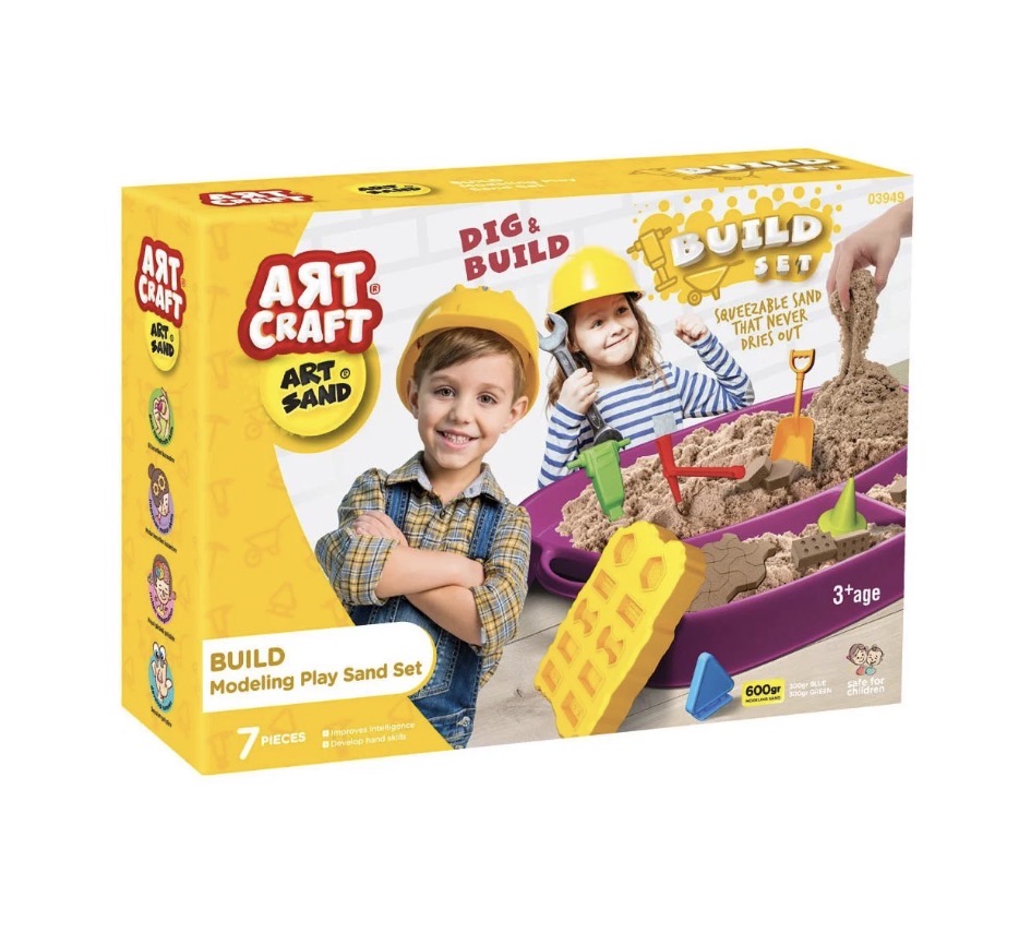 Artsand İnşaat Kum Seti 600 gr 