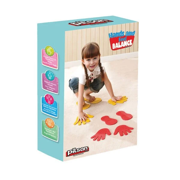 EL ve AYAK DENGE OYUNU KIRMIZI-SARI-MAVİ