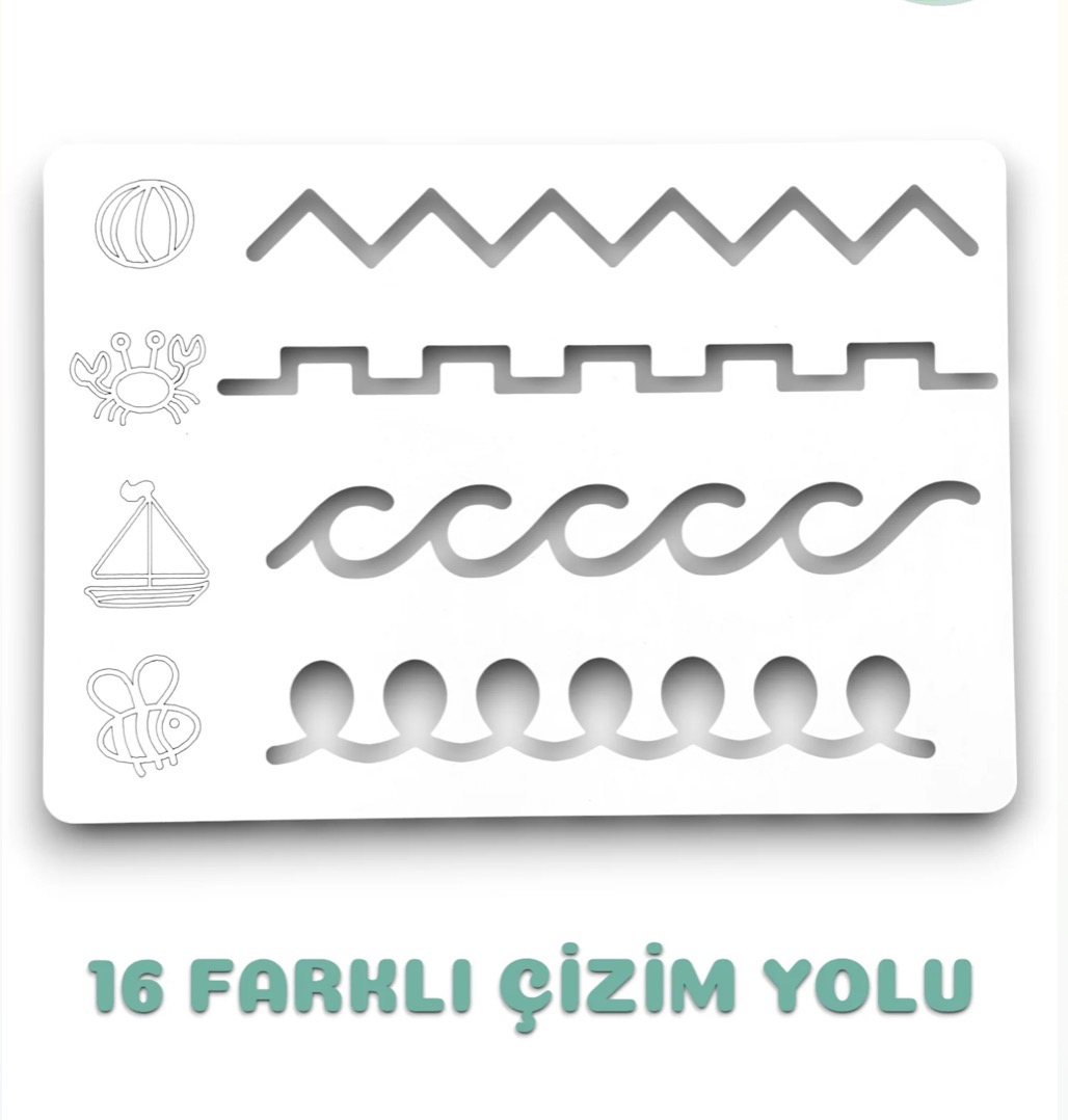 3 Tablalı Çizgi Çalışması