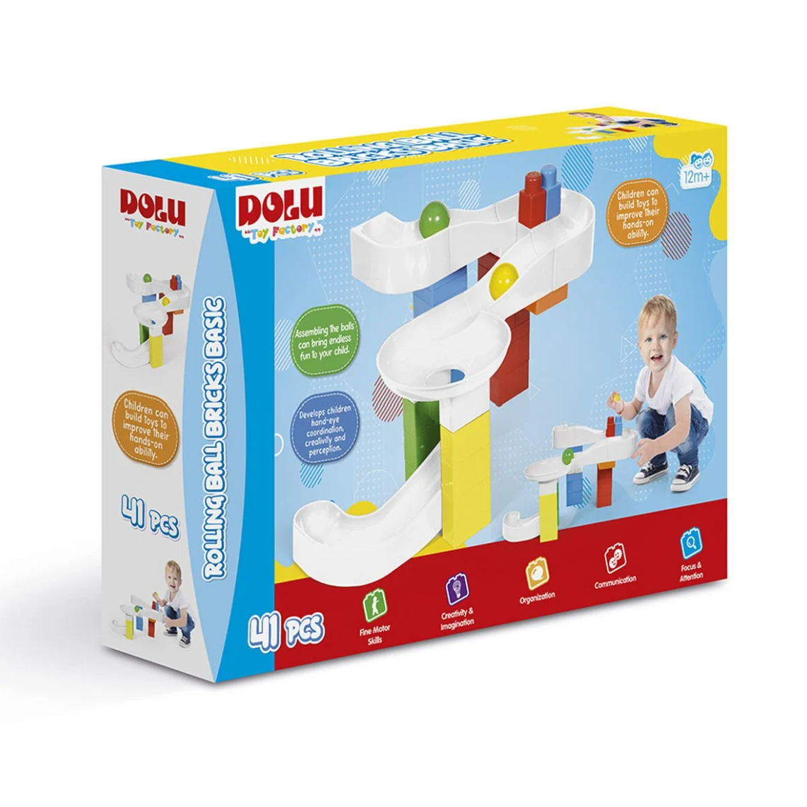 Eğitici Top Yuvarlama Blokları