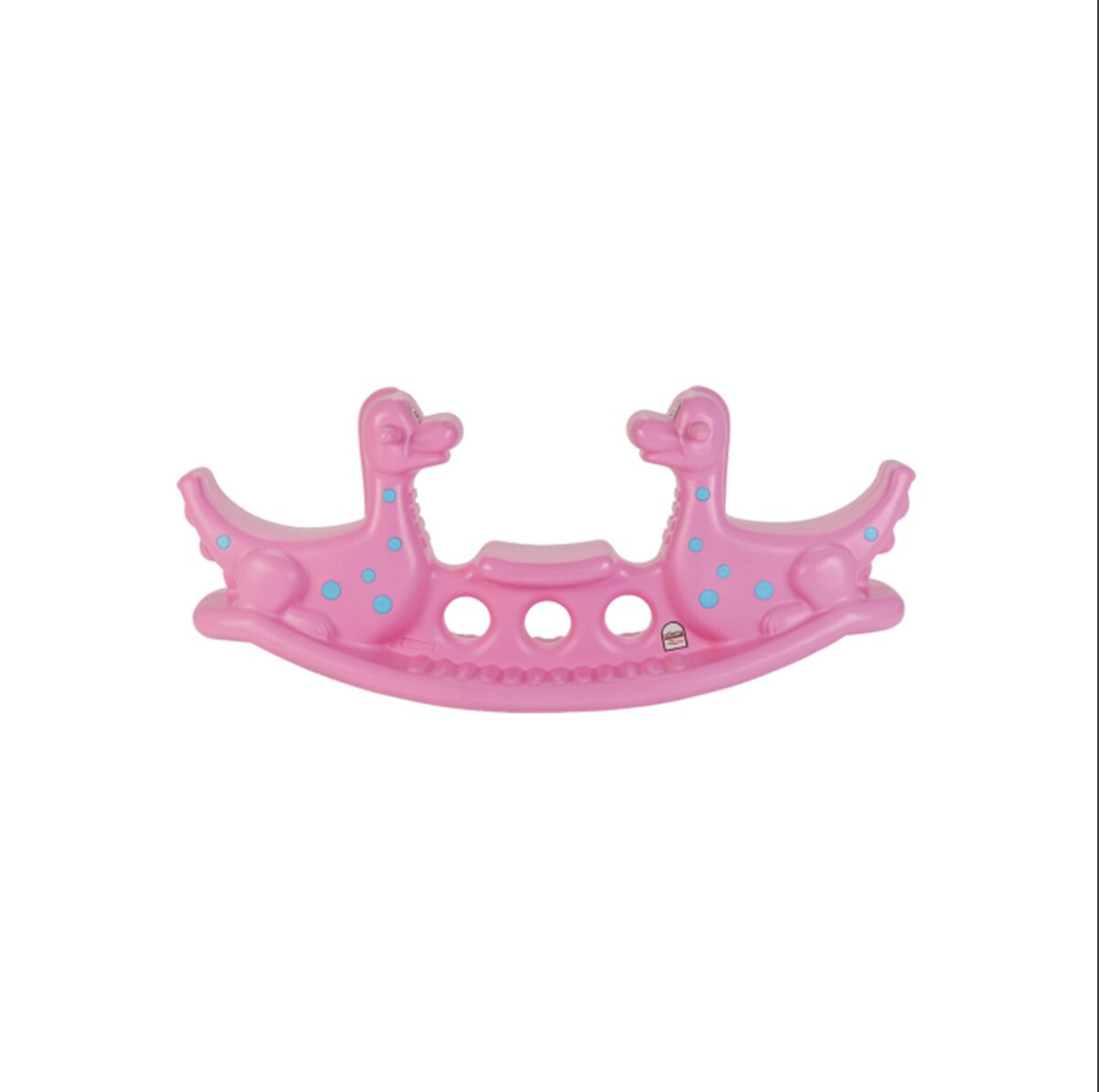 DİNO TAHTEREVALLİ BEBEK PEMBE