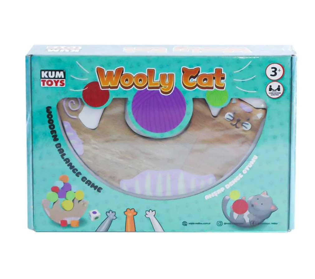 Wooly Cat Kedi Oyunu -Kumtoys