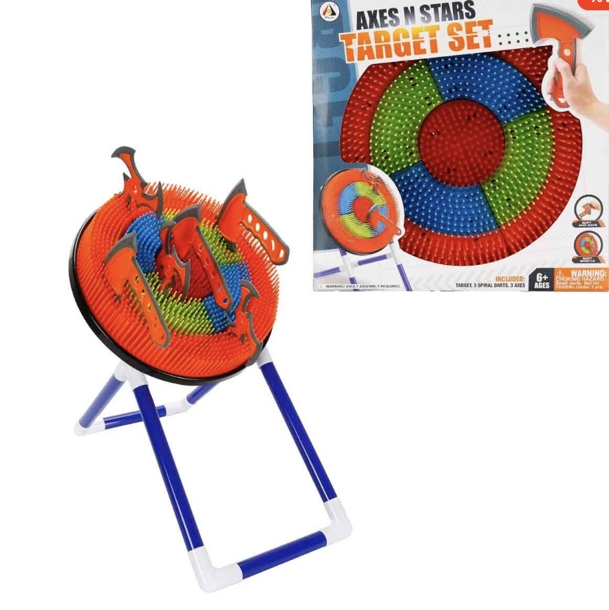 SUN-AOJ-DART TARGET SET AXES N STARS AYAKLI