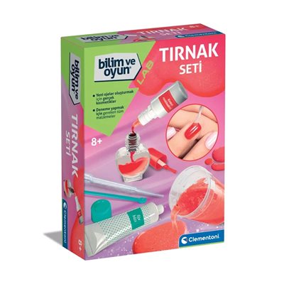 Bilim ve Oyun - Tırnak Seti +7 yaş