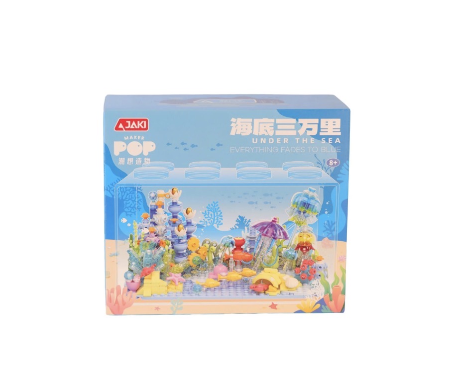 JAKİ AKVARYUM 597 PARÇA BLOCK OYUNCAK