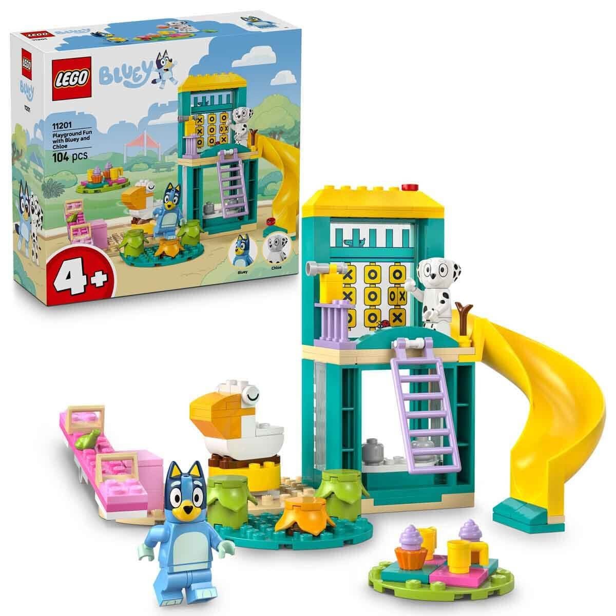 Lego Duplo Bluey ve Chloe ile Oyun Parkı Eğlencesi 104 parça