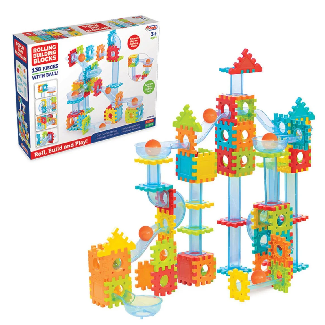 Toplu Yapı Blokları 138 Parça