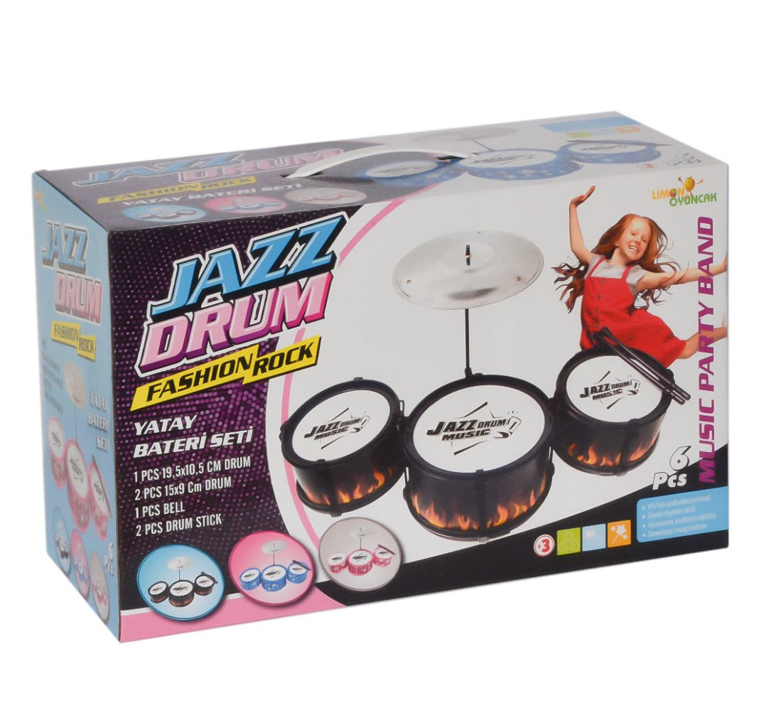 Parça Bateri Seti -Limon Oyuncak